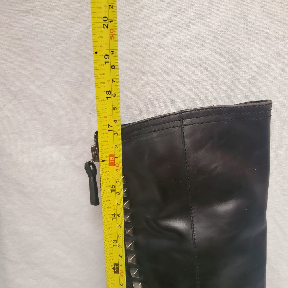Modern Vice Queen Leather Boots - Picture 5 of 14